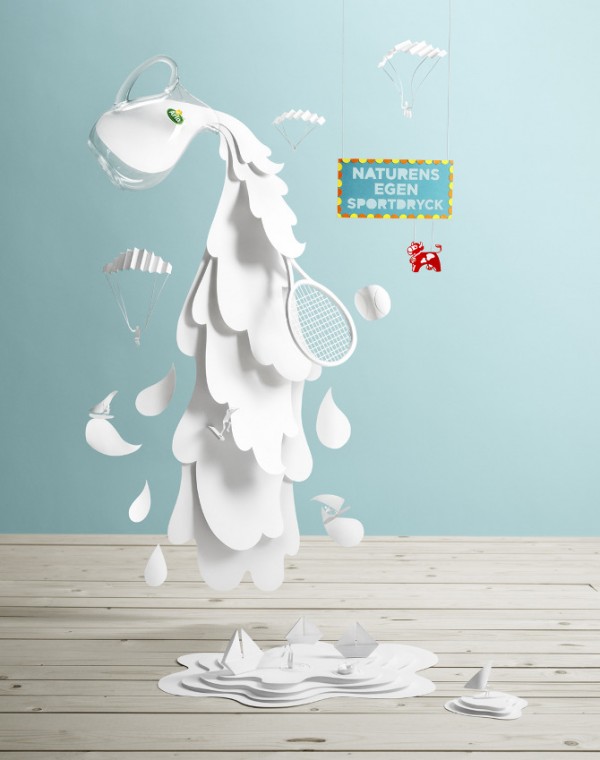 Paper Art from Swedish Artist Fideli Sundqvist Art + Graphics 