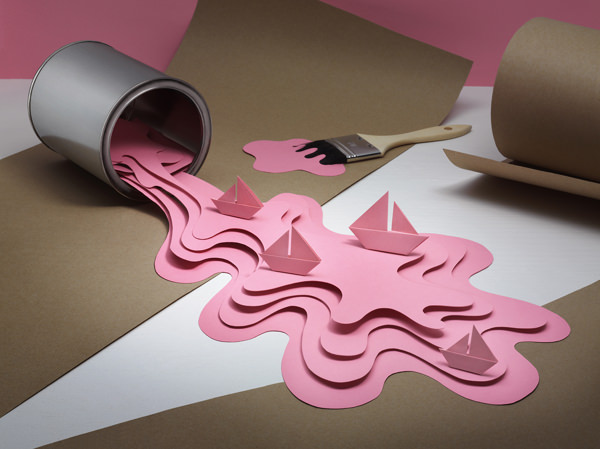 Paper Art from Swedish Artist Fideli Sundqvist Art + Graphics 