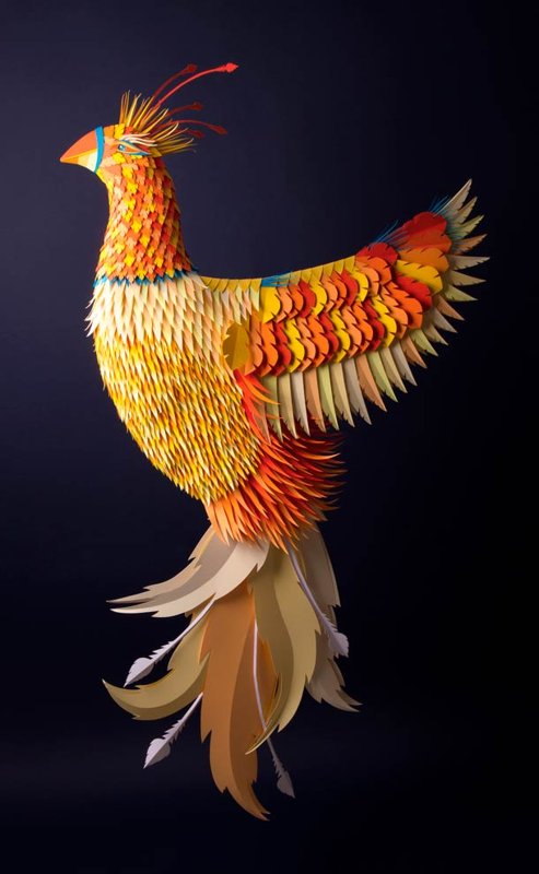 Paper Rebirth – An Installation Created By Zim & Zou To Promote Recycling Art + Graphics 