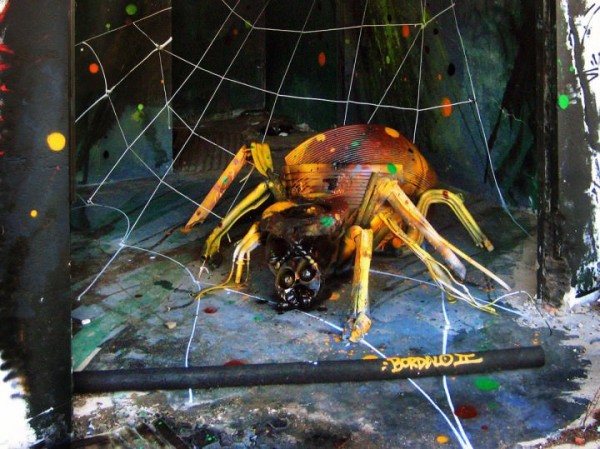 Trash turned into Street Art by Artur Bordalo Street Art 
