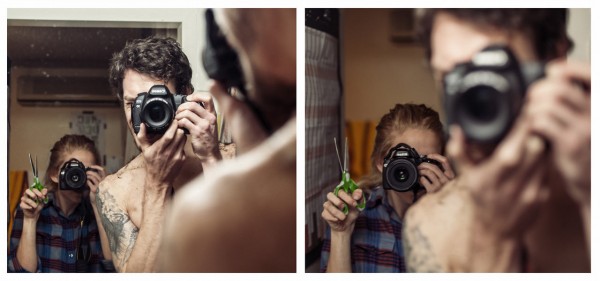 Lens between Us: Couple Documents Their Travels with Simultaneous Portraits of Each Other Photography Lens between Us: Couple Documents Their Travels with Simultaneous Portraits of Each Other Photography