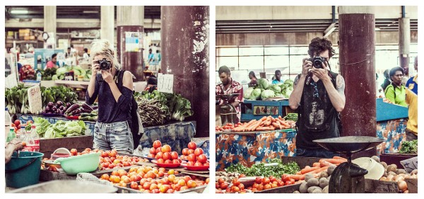 Lens between Us: Couple Documents Their Travels with Simultaneous Portraits of Each Other Photography 