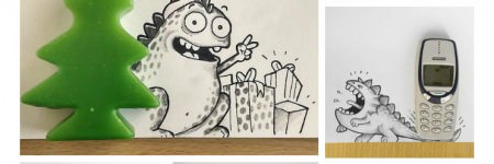 Lovely Doodles Interact with Real Life Objects by Manik and Ratan Lovely Doodles Interact with Real Life Objects by Manik and Ratan