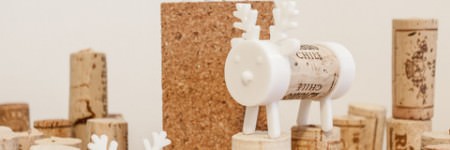 3D printed Cork Pal for Christmas by UAU Project 3D printed Cork Pal for Christmas by UAU Project