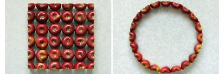 Geometric Food Art by Sakir Gökçebag