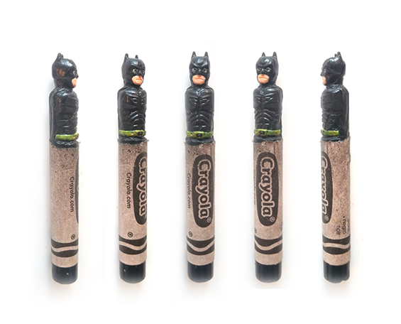 Pop-culture Characters From Carved Wax Crayons By Hoang Tran Art + Graphics 