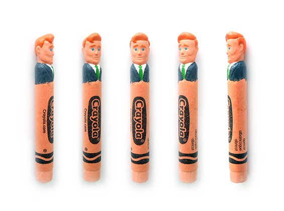 Pop-culture Characters From Carved Wax Crayons By Hoang Tran Art + Graphics 