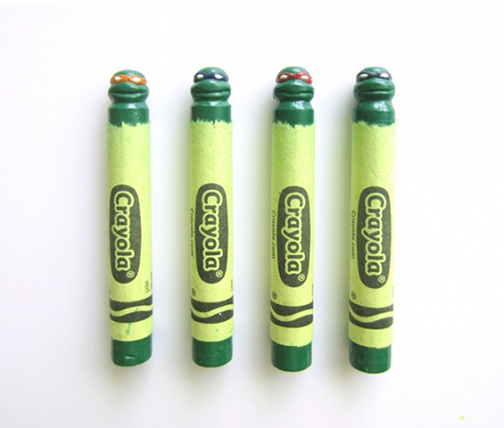 Pop-culture Characters From Carved Wax Crayons By Hoang Tran Art + Graphics 