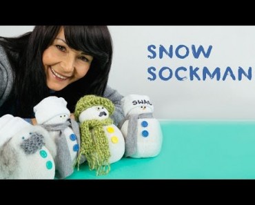 sock-snowman