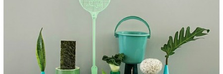 Photos of Junk Shop Objects Arranged by Color