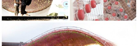 Upcycled Coca Cola Plastic Bottle Pavilion Upcycled Coca Cola Plastic Bottle Pavilion