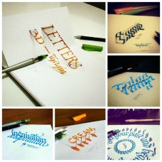 3D Anamorphic Lettering By Tolga Girgin