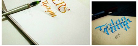 3D Anamorphic Lettering By Tolga Girgin