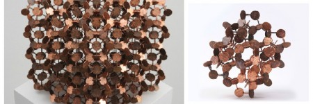 Geometric Coin Sculptures by Robert Wechsler