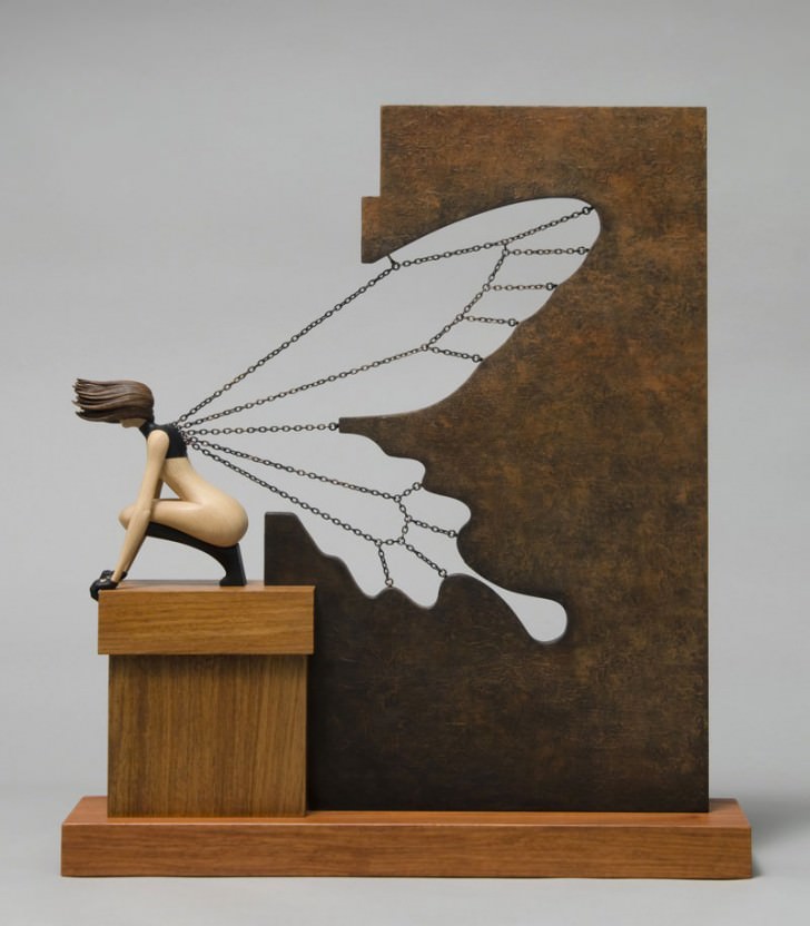 Surreal Wood Sculptures by John Morris Art + Graphics Surreal Wood Sculptures by John Morris Art + Graphics