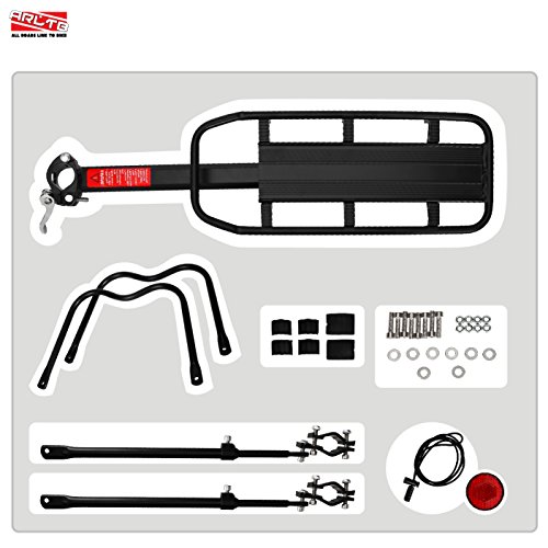 Arltb Aluminum Alloy Bike Carrier Rack Adjustable 110 L… Bike