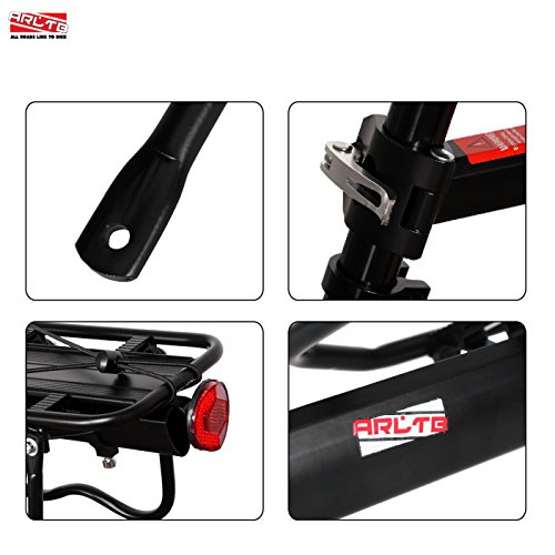 Arltb Aluminum Alloy Bike Carrier Rack Adjustable 110 L… Bike