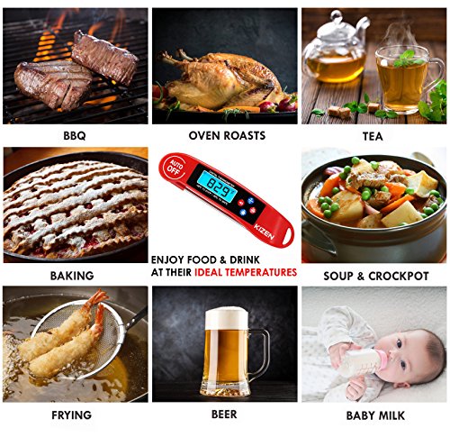Kizen Instant Read Meat Thermometer – Best Super Fast T… Creative Fooding