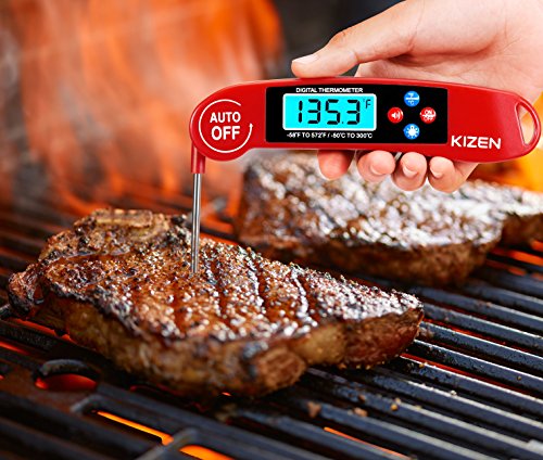 Kizen Instant Read Meat Thermometer – Best Super Fast T… Creative Fooding
