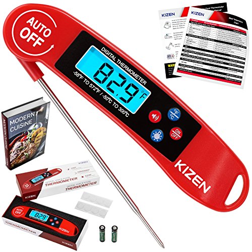 Kizen Instant Read Meat Thermometer – Best Super Fast T… Creative Fooding