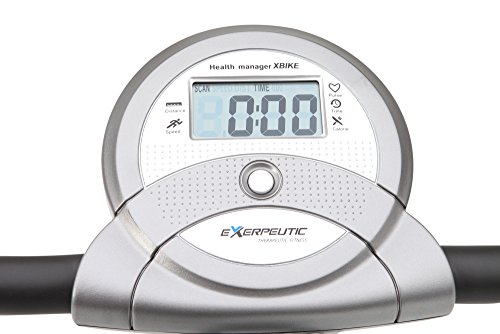 Exerpeutic Folding Magnetic Upright Exercise Bike with … Bike