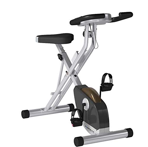 Exerpeutic Folding Magnetic Upright Exercise Bike with … Bike